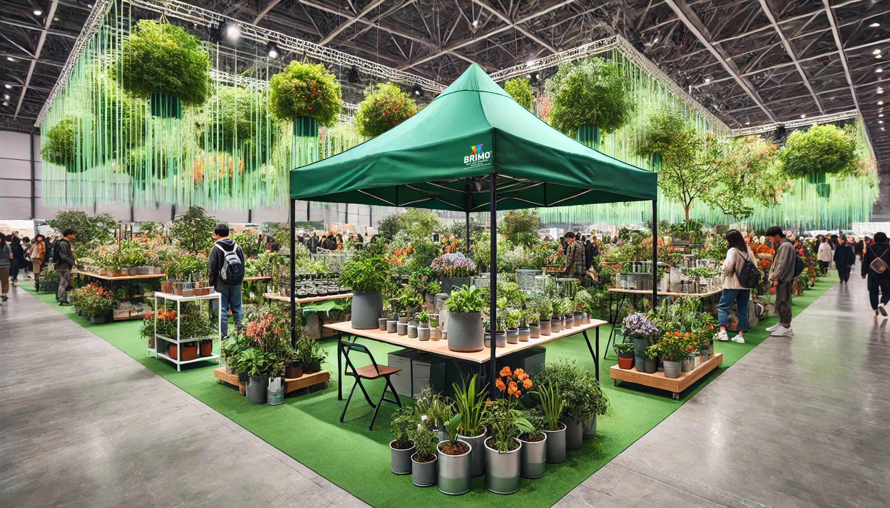 Cort pentru expoziția de plante